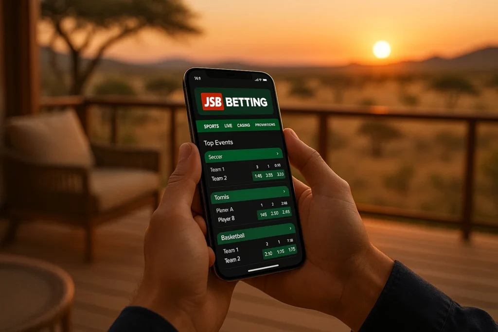 JSB Betting Namibia Mobile App